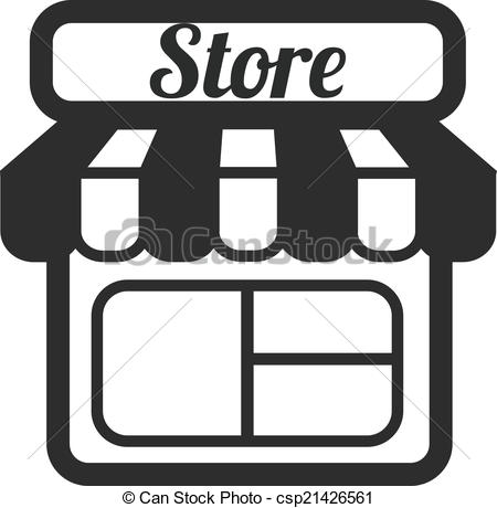 450x460 Store Icon Vector