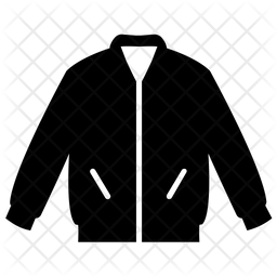 Jacket Icon Of Glyph Style 256x256 Jacket Icon Of Glyph Style