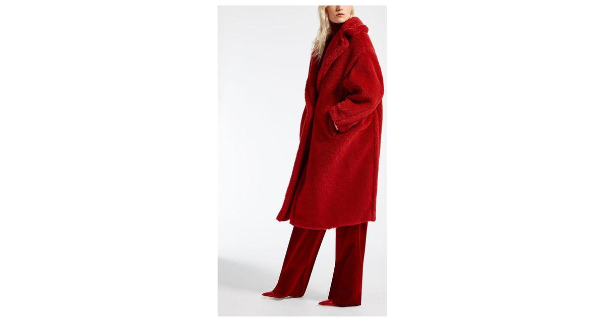 Max Mara Teddy Bear Icon Coat In Red 1200x630 Max Mara Teddy Bear Icon Coat In Red