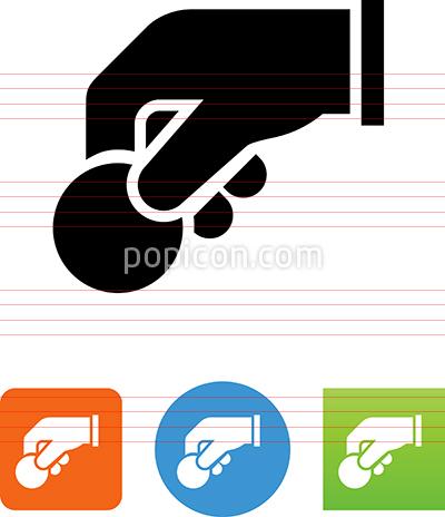 Vector Hand Holding A Con 400x464 Vector Hand Holding A Con