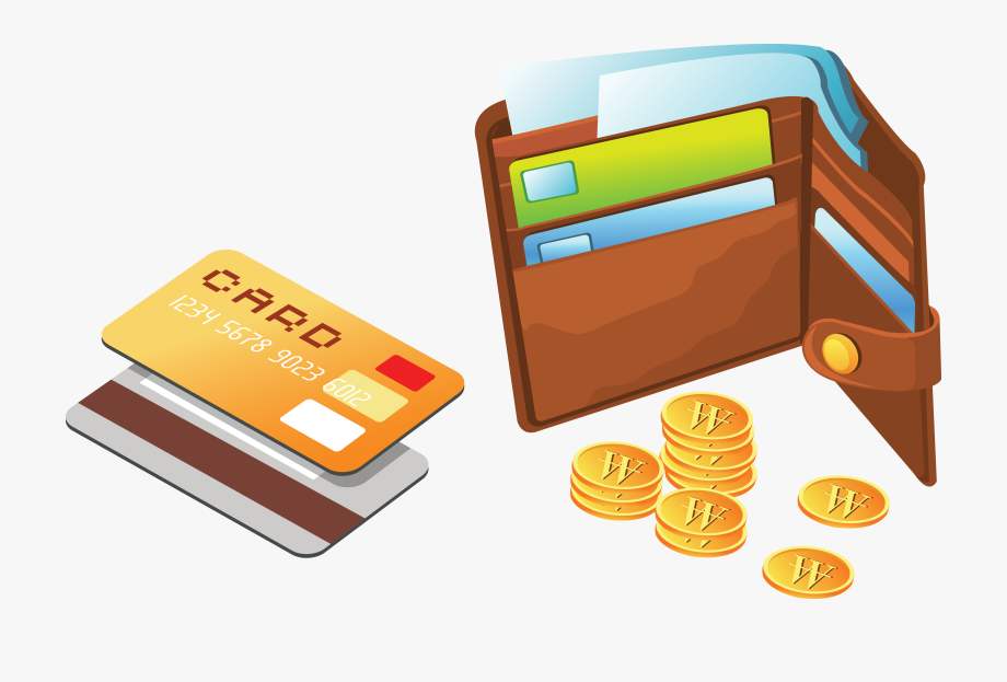 920x623 Bag Money Wallet Vector Coin Clipart