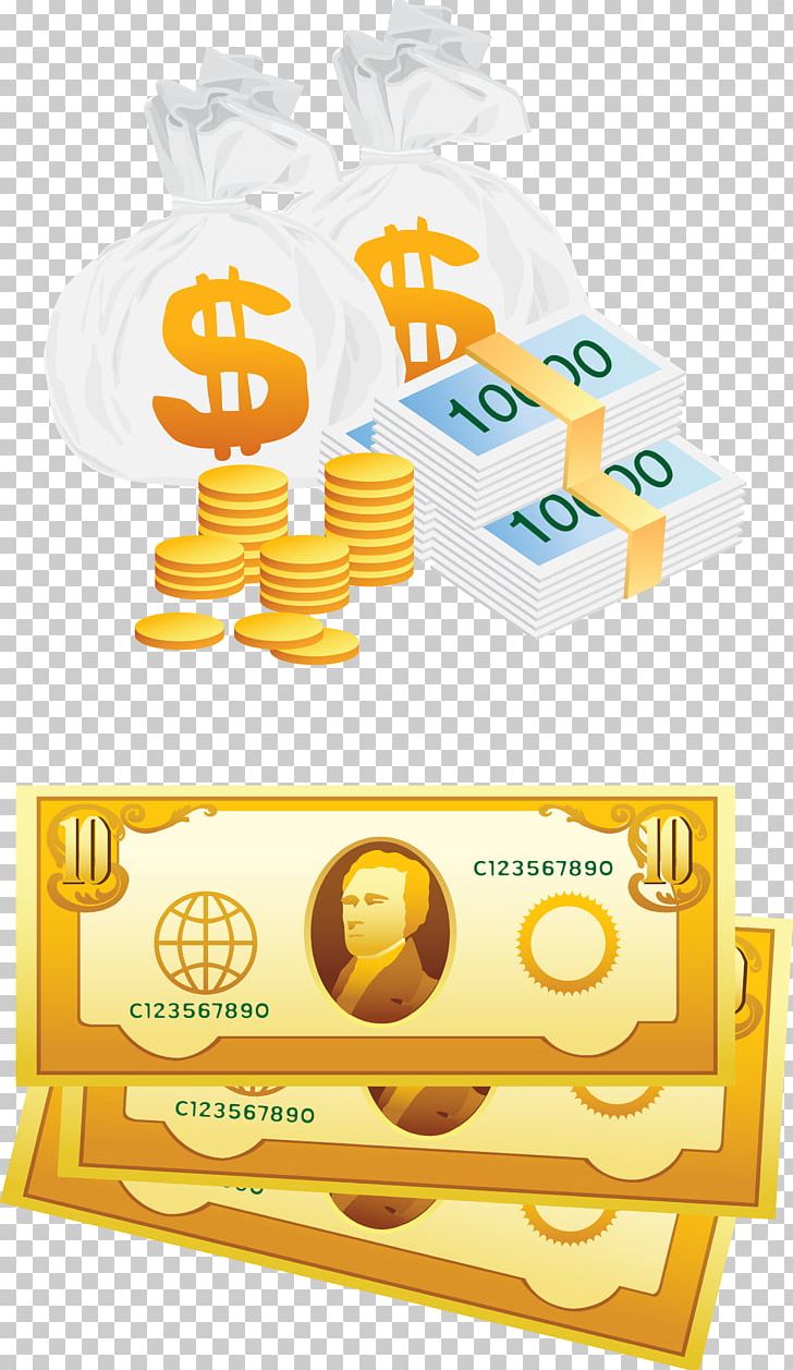 728x1257 Money Bag Icon Png, Clipart, Area, Brand, Cartoon Gold Coins