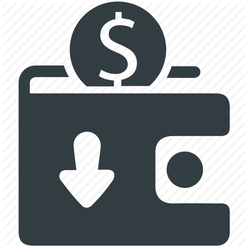 512x512 Cash In, Coin, Digital Wallet, Money In, Online, Wallet Icon