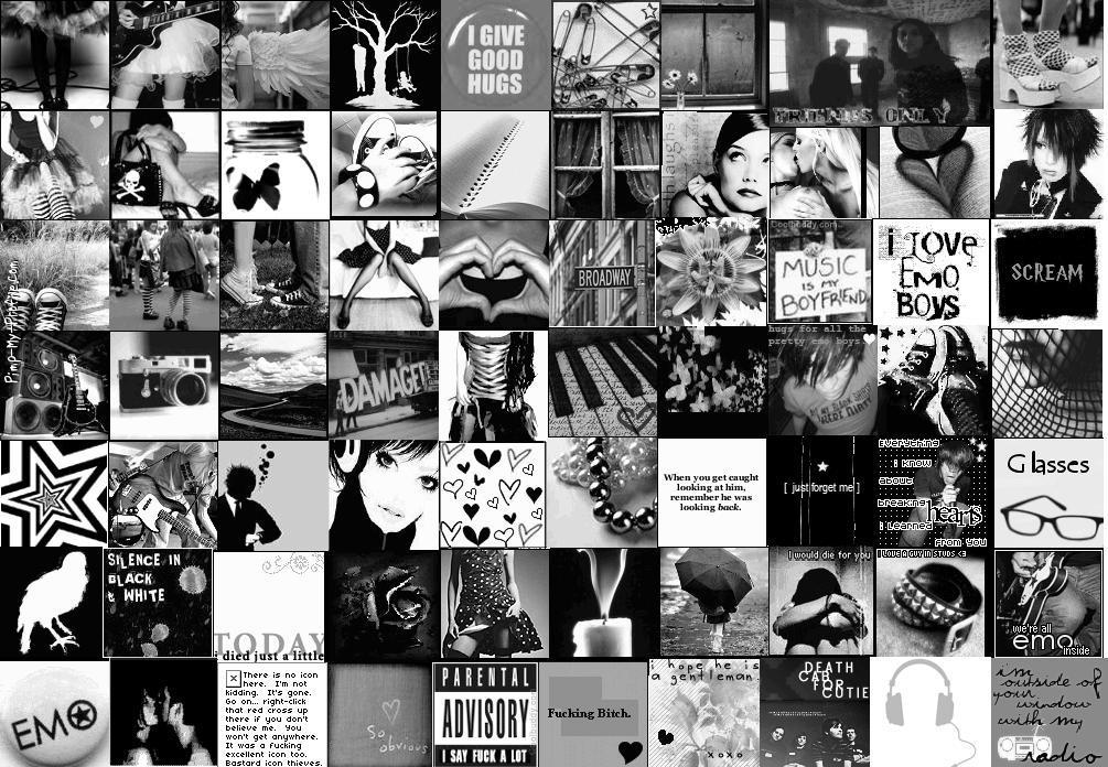 1005x696 Bampw Emo Girl Icon Collage Tumblr Banners