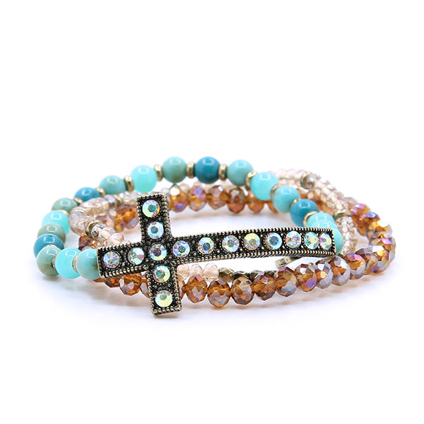 600x600 Bracelets Icon Collection Three Piece Stretch Bracelet