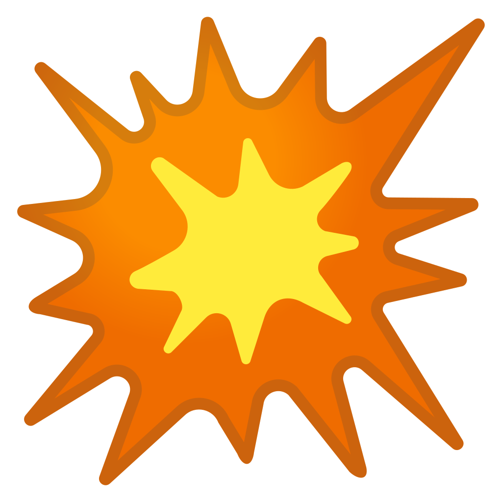 1024x1024 Collision Icon Noto Emoji Smileys Iconset Google