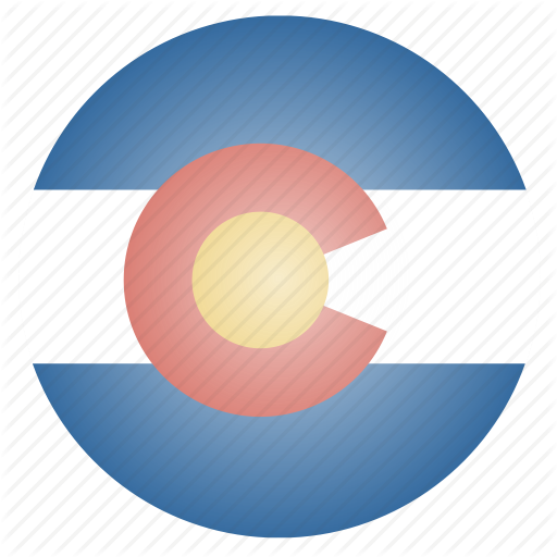 512x512 Colorado, Flag, State, Us Icon