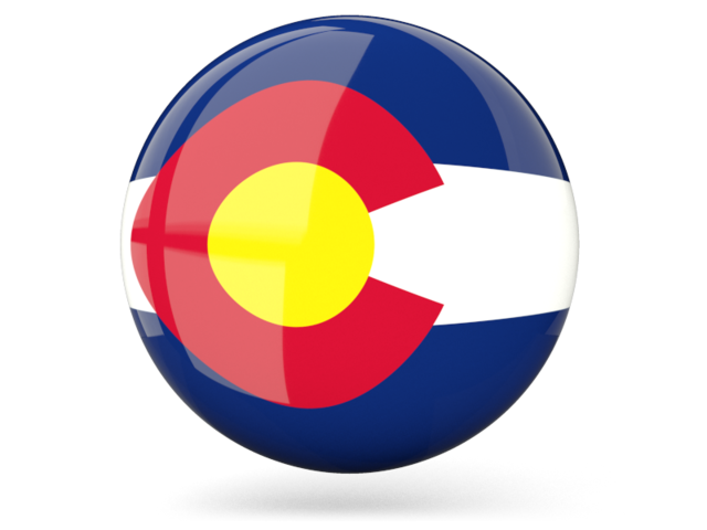 640x480 Glossy Round Icon Illustration Of Flag Ofltbr Gt Colorado