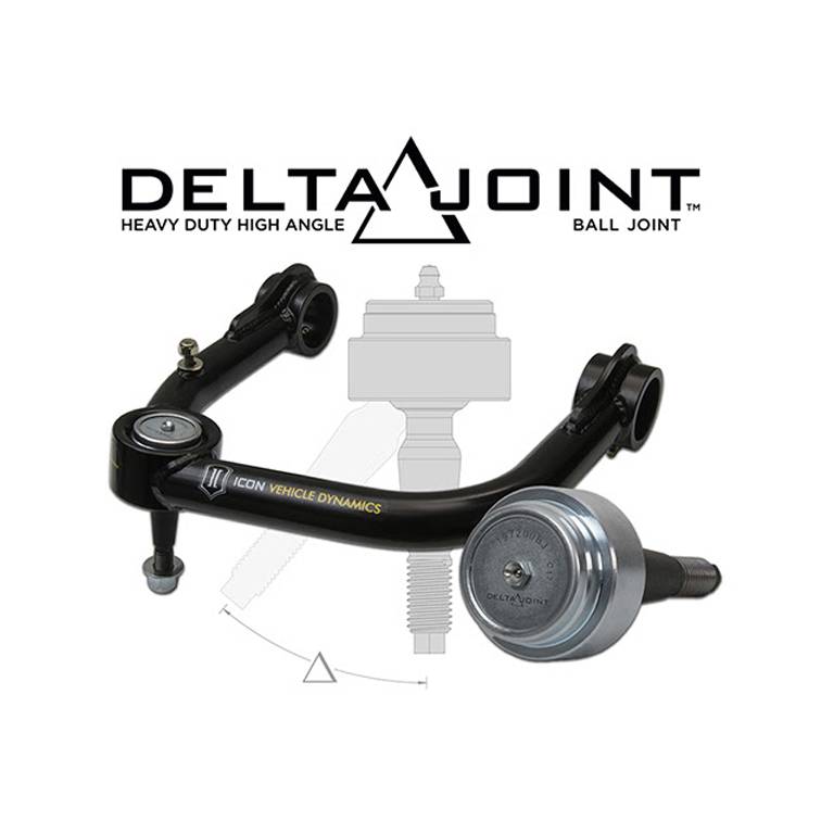 756x756 Icon Delta Joint Tubular Upper Control Arm Set For Colorado