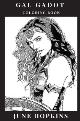 270x406 Gal Gadot Coloring Book Powerful Female Icon And Wonder Woman