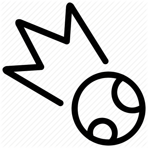 512x512 Astronomy, Comet Icon