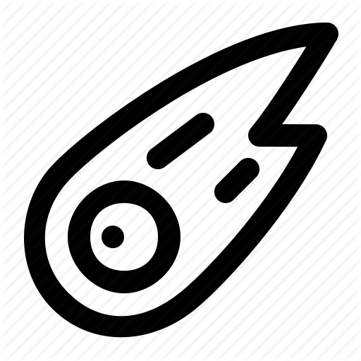 512x512 Asteroid, Comet, Disaster, Explosion, Meteor, Space Icon