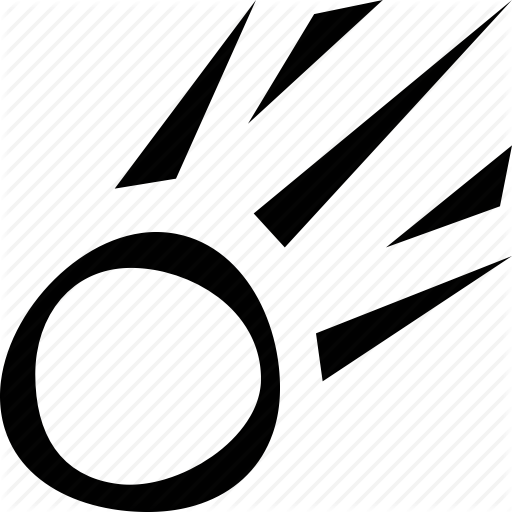 512x512 Asteroid, Comet, Meteor, Space Icon