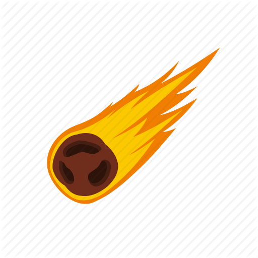512x512 Astronomy, Comet, Danger, Meteor, Meteorite, Science, Space Icon