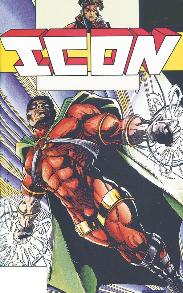 594x953 Icon Aka The Black Superman Black Comic Hero's Black