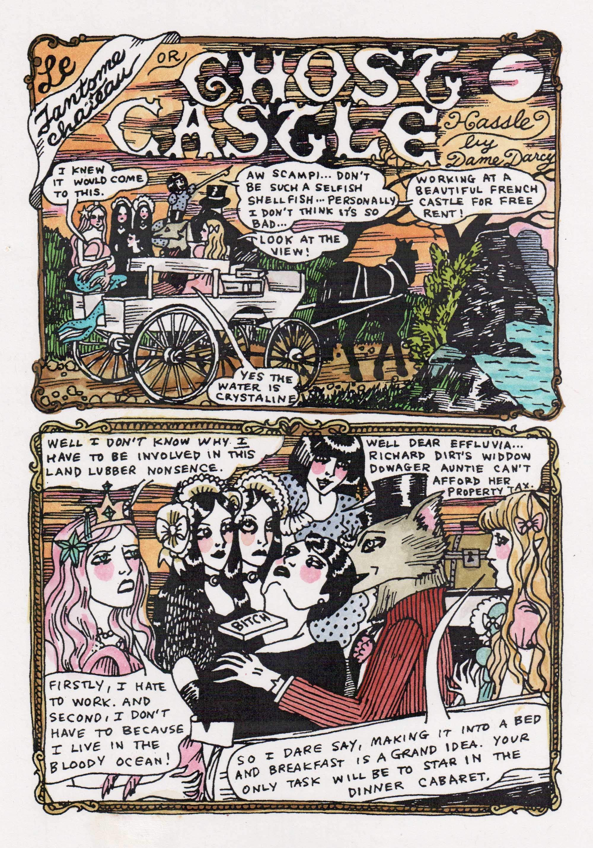 2000x2860 Ghost Castle,' Today's Comic