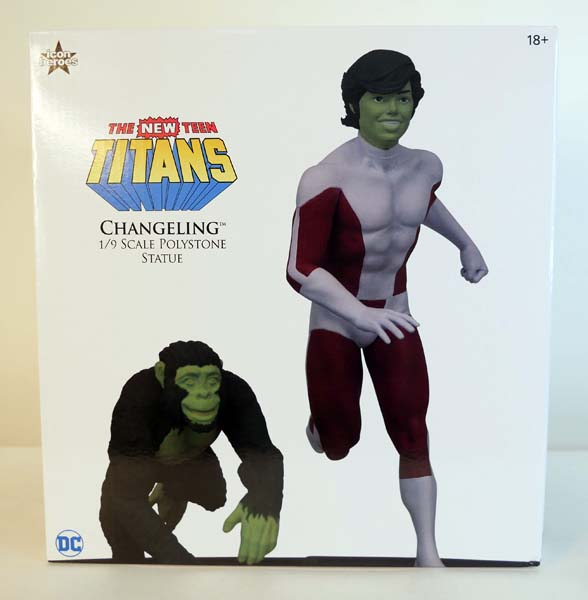 588x600 Icon Heroes Dc Comics New Teen Titans Changeling Scale Statue
