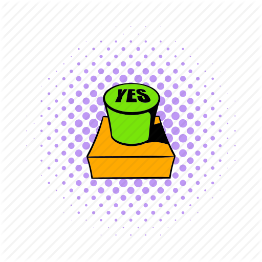 512x512 Circle, Comics, Push, Reflection, Round, Website, Yes Icon