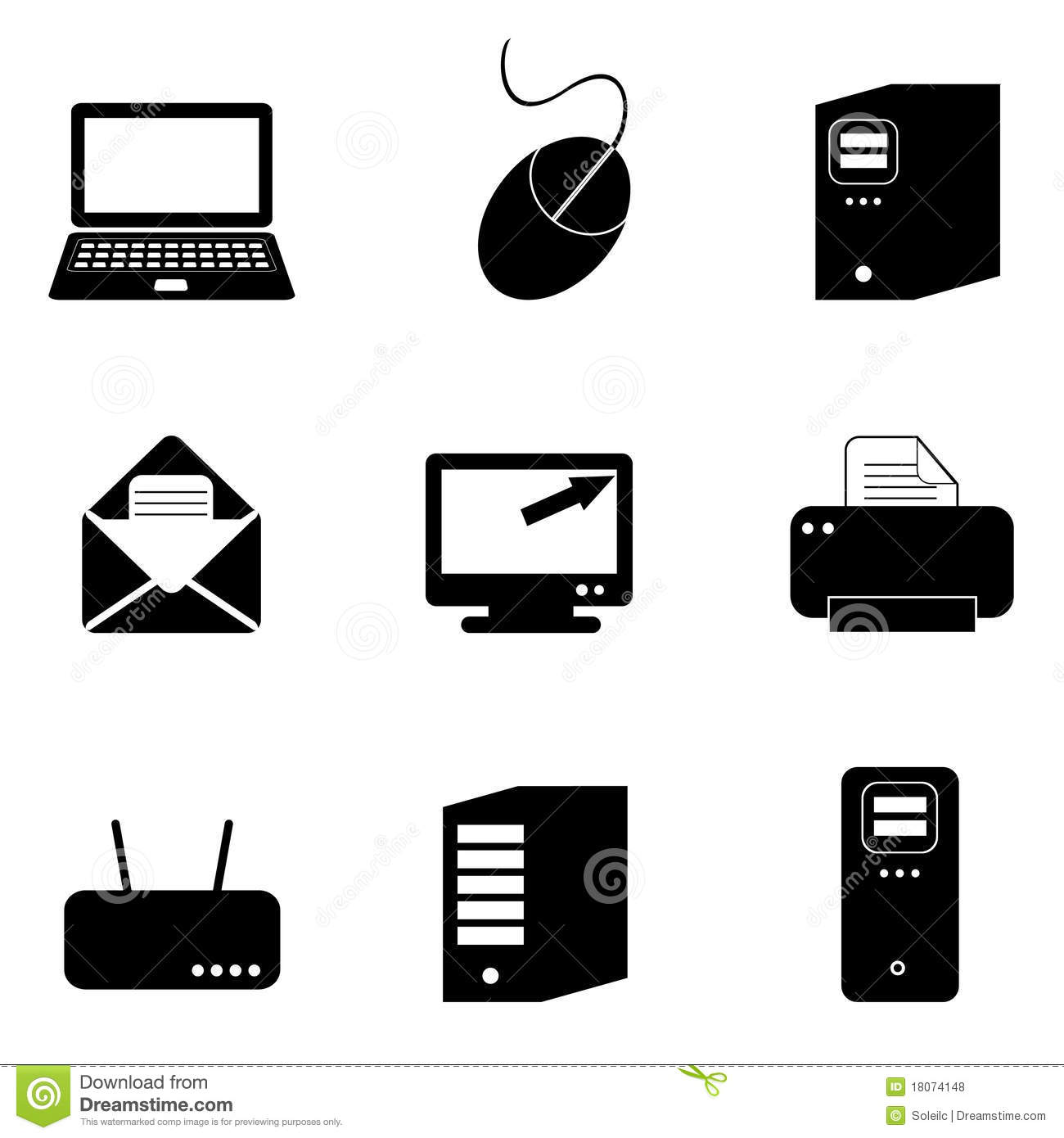 1300x1390 Computer Tech Icon Images