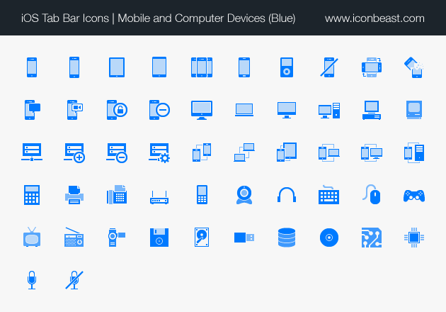 630x440 Mobile And Computer Devices Ios Tab Bar Icons