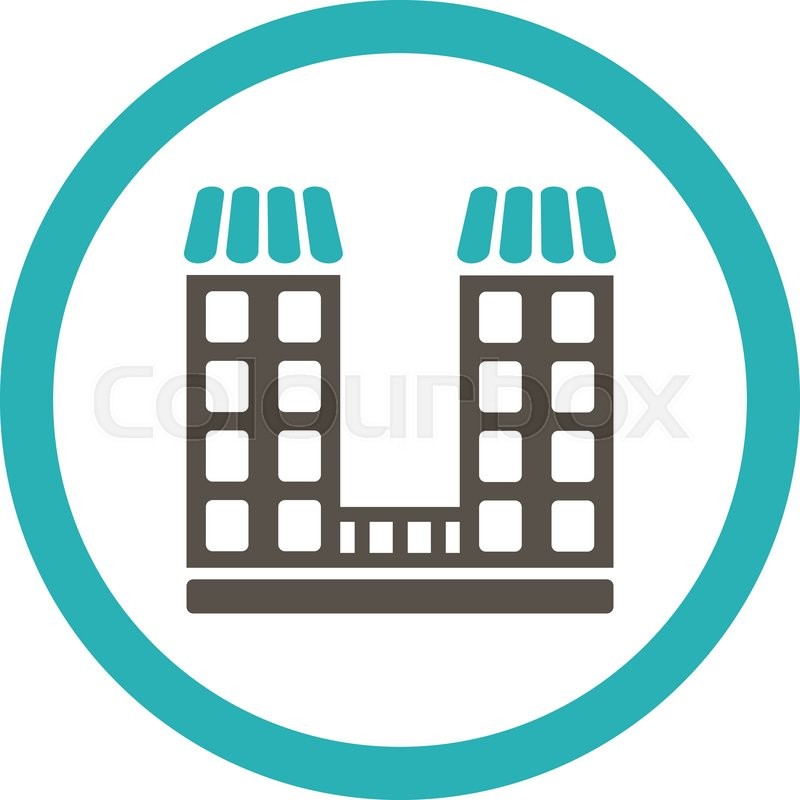 800x800 Company Vector Icon This Flat Rounded Stock Vector Colourbox