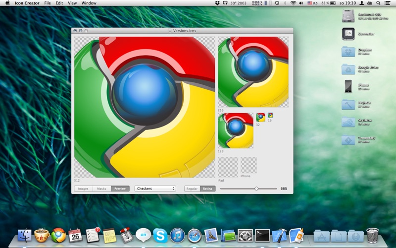 800x500 Icon Creator