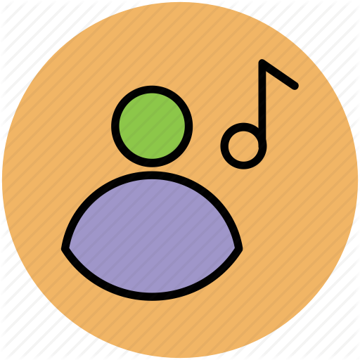 512x512 Listener, Male Avatar, Music, Music Composer, Singer Icon