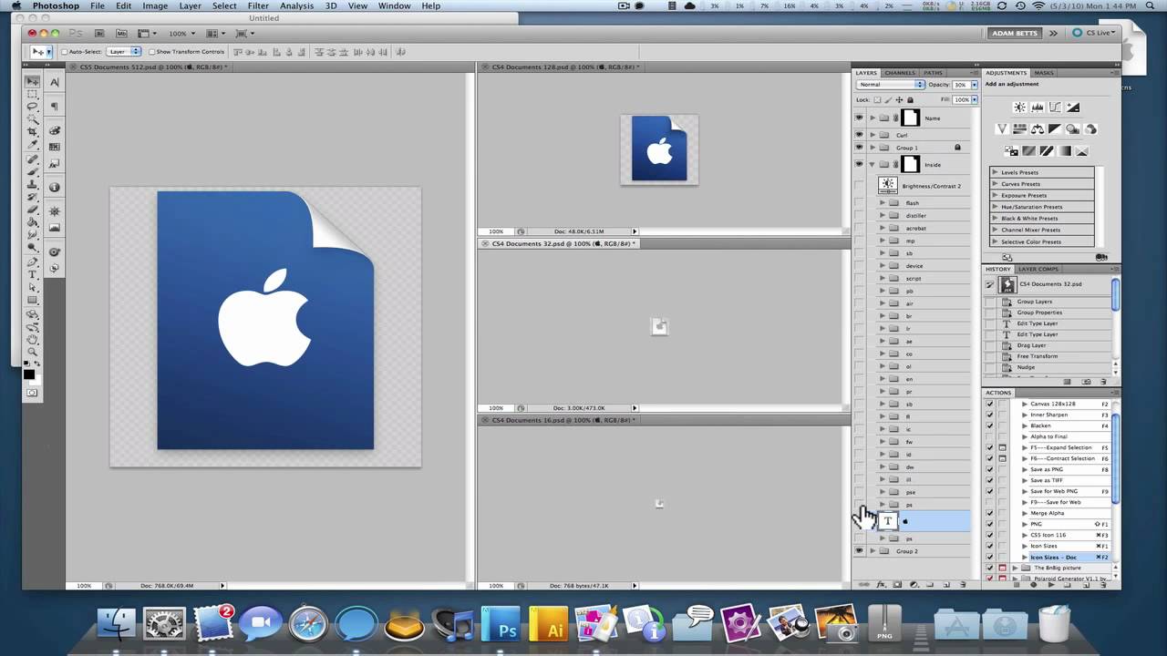 1280x720 How I Do My Mac Os X Icon Building