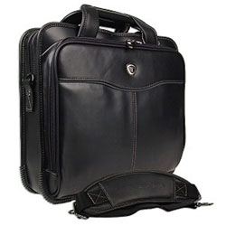 250x250 Shop Icon Black Leather Computer Bag