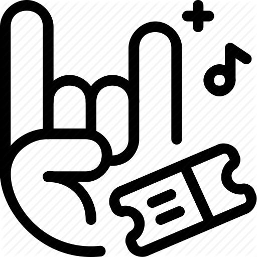 512x512 Concert, Ticket Icon