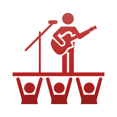 400x400 Concert Performer Icon