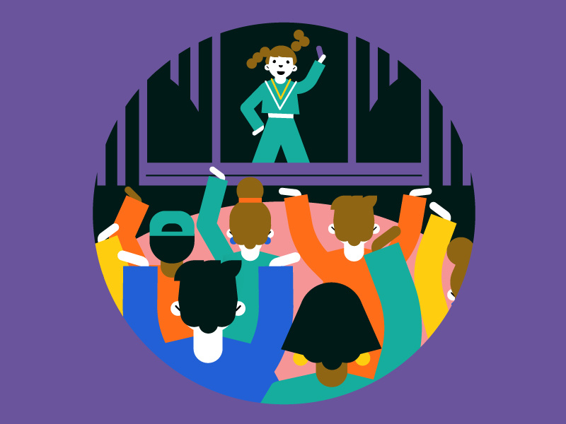 800x600 Go To A Concert Icon