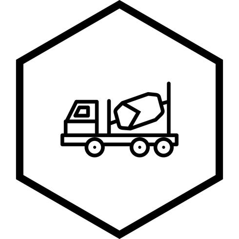 490x490 Concrete Mixer Icon Design