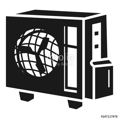 500x500 Fan Conditioner Icon Simple Illustration Of Fan Conditioner