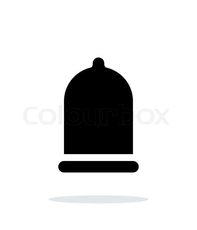 686x800 Condom Xxl Size Icon On White Stock Vector Colourbox