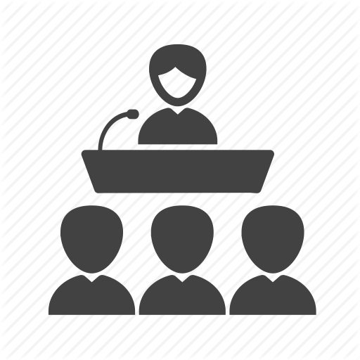 512x512 Audience, Conference, Hall, Meeting, Presentation, Seminar Icon