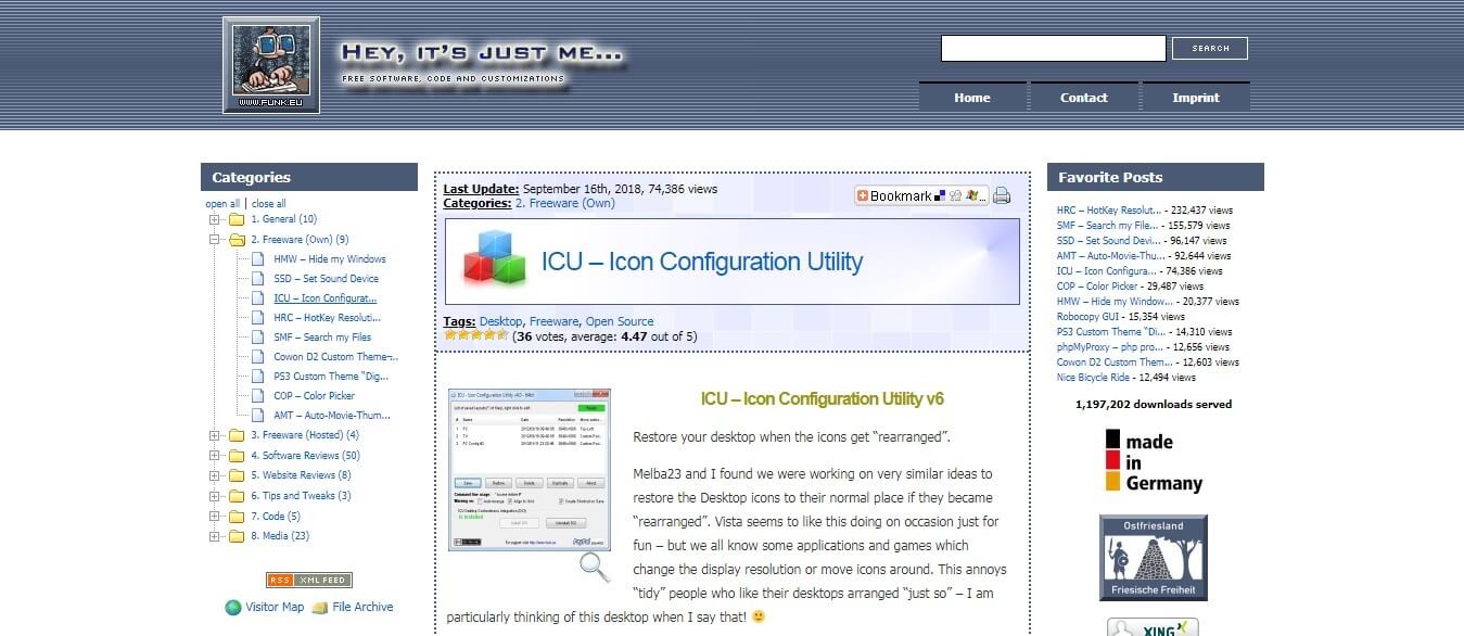 Icon Configuration Utility