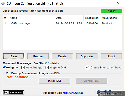 500x386 Icon Configuration Utility