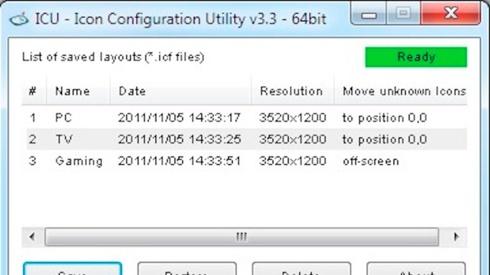 1600x900 Icon Configuration Utility Saves Your Desktop Icon Placement