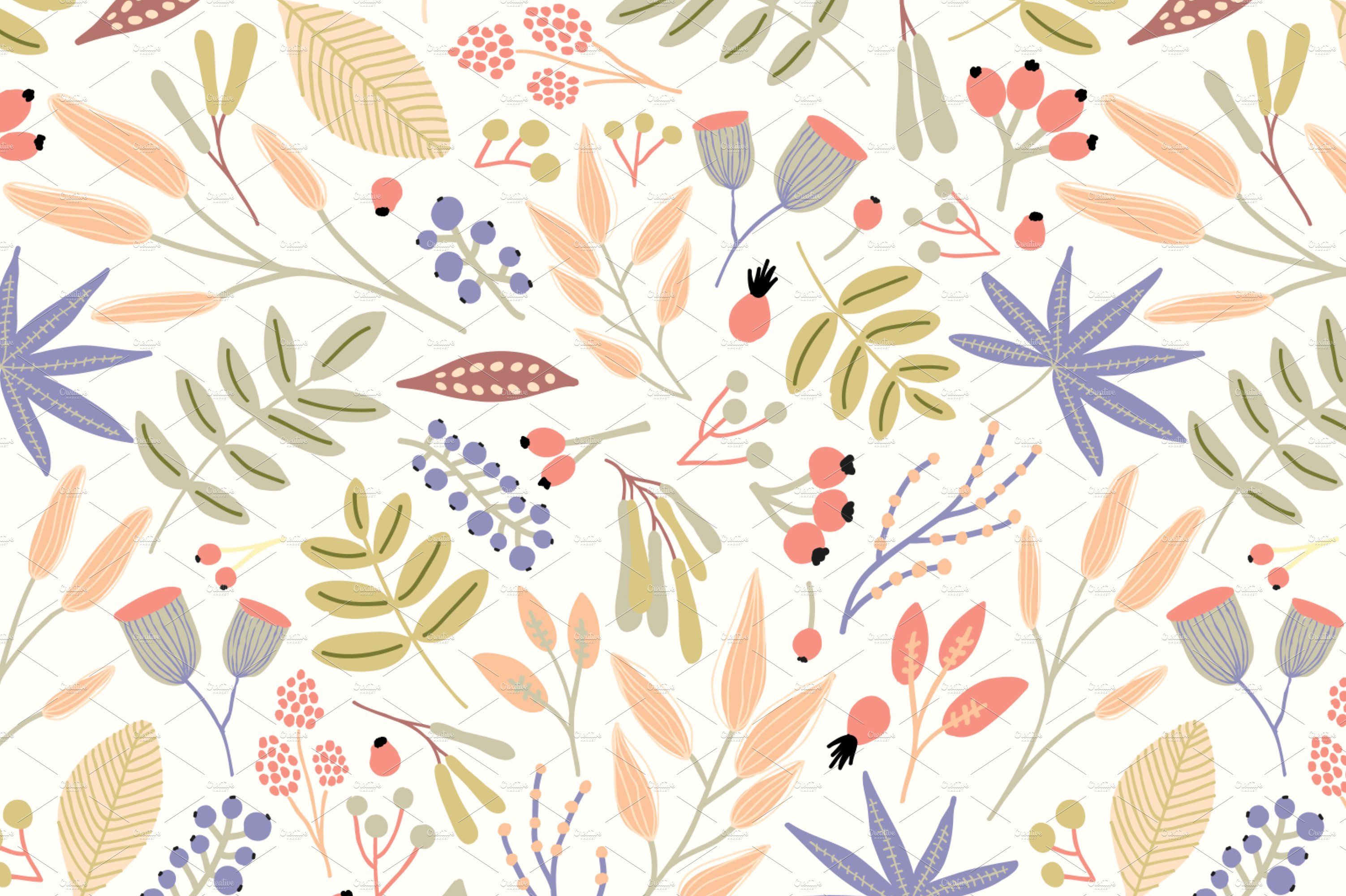 3005x2000 Natural Seamless Pattern