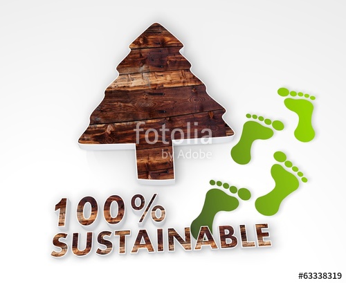 500x409 Sustainable Abstract Conifer Icon Stock Photo And Royalty Free