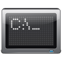 256x256 Console Icon Atrous Iconset Iconleak