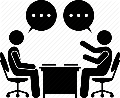 512x419 Business, Consult, Consultant, Discussion, Talking Icon