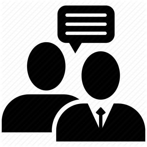 512x512 Business Man, Chat, Consult, Meeting Icon
