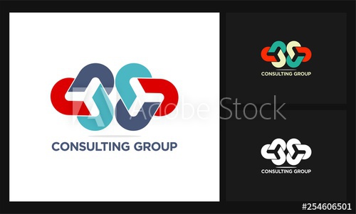 Consulting Group Icon Logo 500x301 Consulting Group Icon Logo