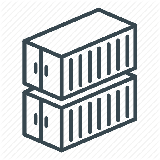 512x512 Business, Cargo, Container, Delivery, Logistics, Shipping, Stack Icon