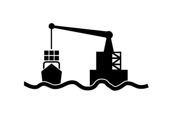 580x386 Cargo, Container, Shipping Icon Vector Graphic