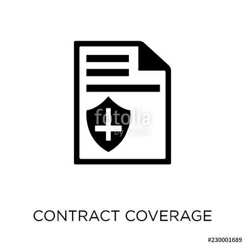 500x500 Contract Coverage Icon Contract Coverage Symbol Design