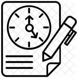 256x256 Contract Icon Of Line Style