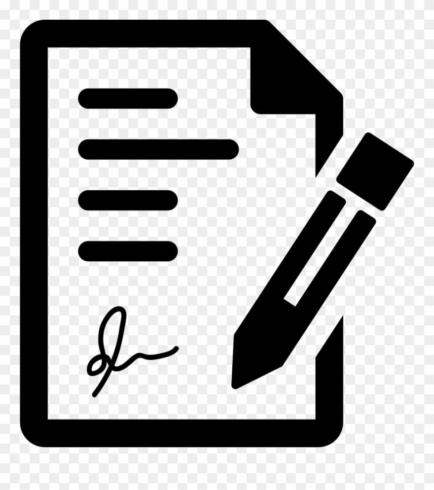 880x994 Signing The Contract Png Icon Free Download